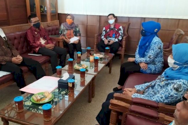 Koordinasi bersama Bapas (Balai Pemasyarakatan Kelas II) Klaten