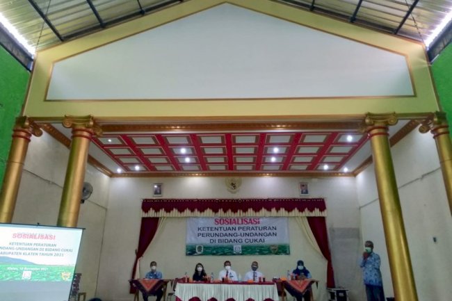 Gelar Sosialisasi, Upaya Pemkab Klaten Perangi Cukai Ilegal