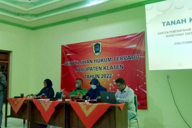 Penyuluhan Hukum Terpadu Tentang Tanah Kas Desa